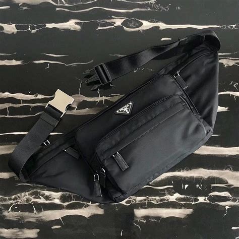 prada nylon bum bag|Prada nylon bag price.